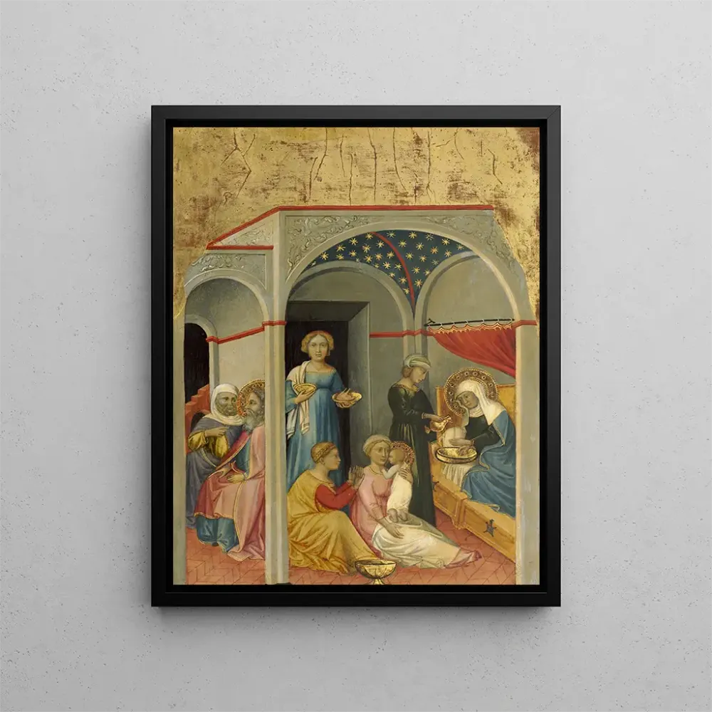 Maalaus La Nativité de la Vierge - Andrea di Bartolo | Taidetuloste