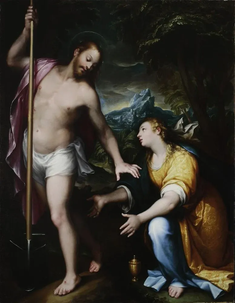 Maalaus Noli me tangere - Denys Calvaert | Taidetuloste