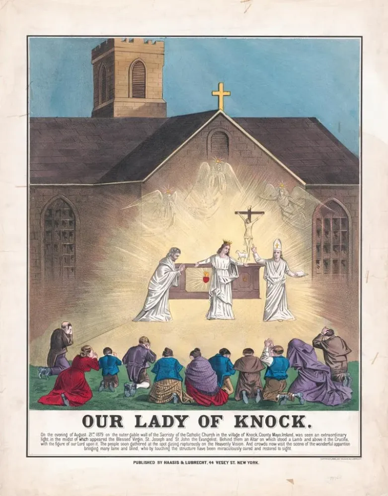 Maalaus Notre-Dame de Knock - Anonyymi | Taidetuloste