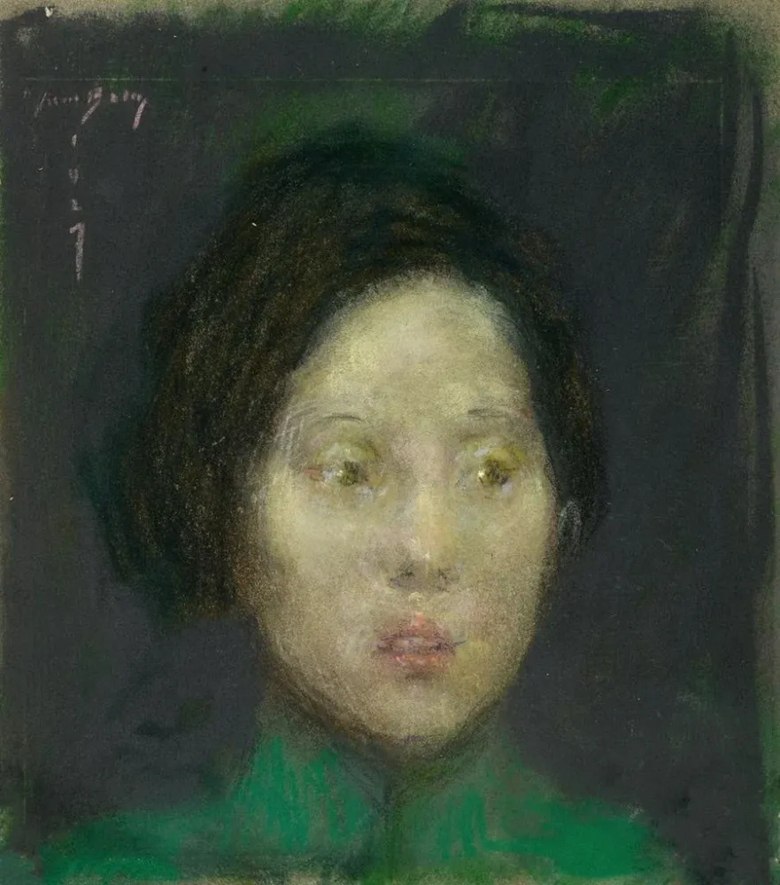 Maalaus Un Oriental - Alice Pike Barney | Taidetuloste