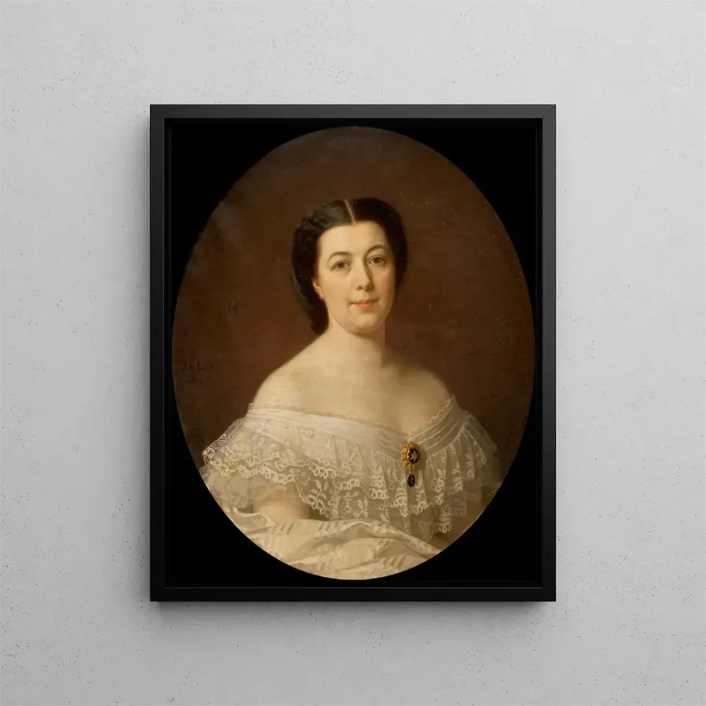 Maalaus Oscara Fredrica Leopoldina Wahlström - Amalia Lindegren | Taidetuloste