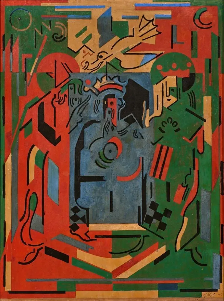 Maalaus Palais - Albert Gleizes | Taidetuloste