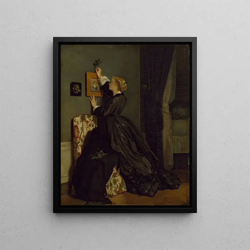 Maalaus Palmusunnuntai - Alfred Stevens | Taidetuloste