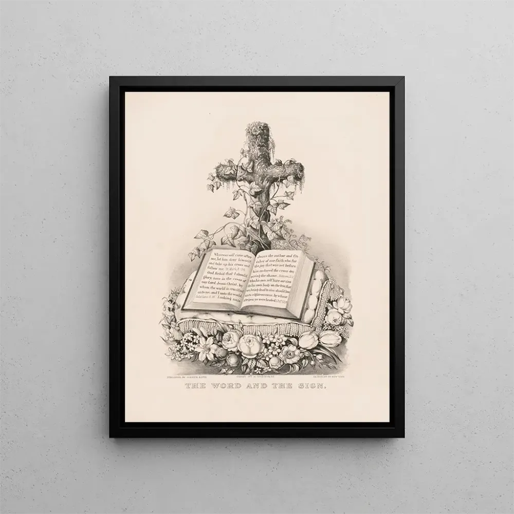 Maalaus La Parole et le Signe - Currier Ives | Taidetuloste