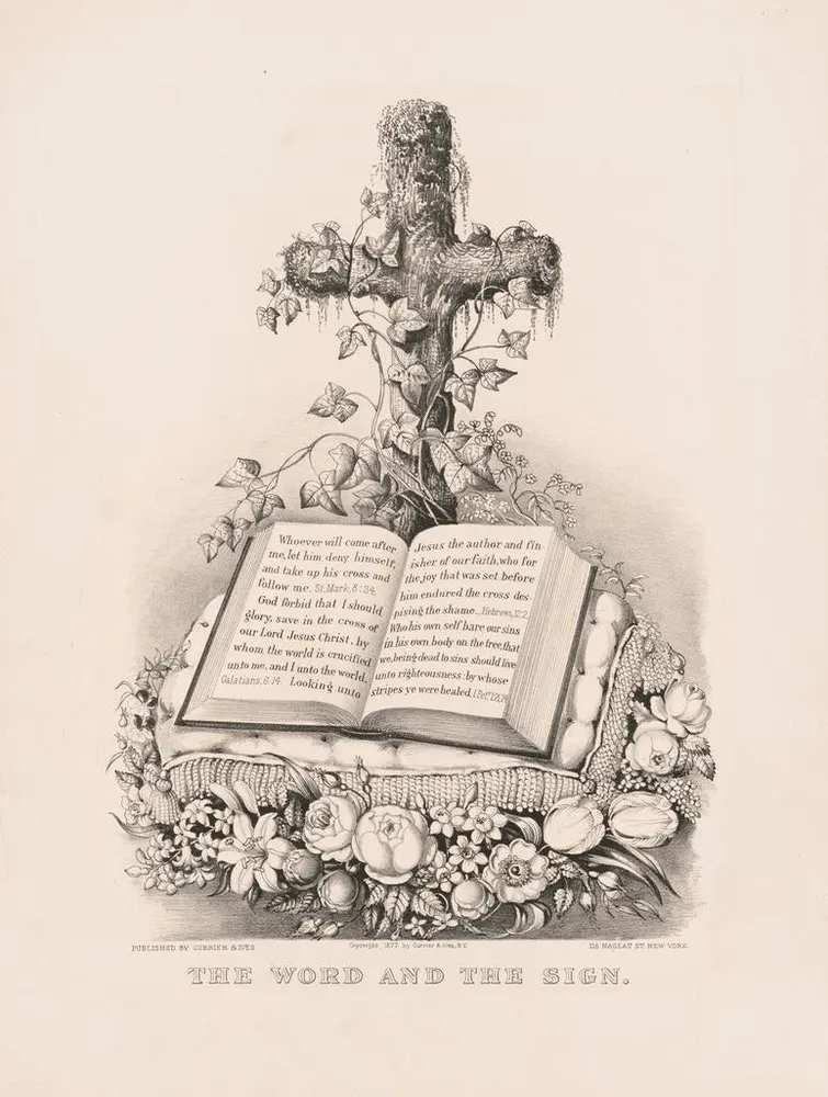 Maalaus La Parole et le Signe - Currier Ives | Taidetuloste
