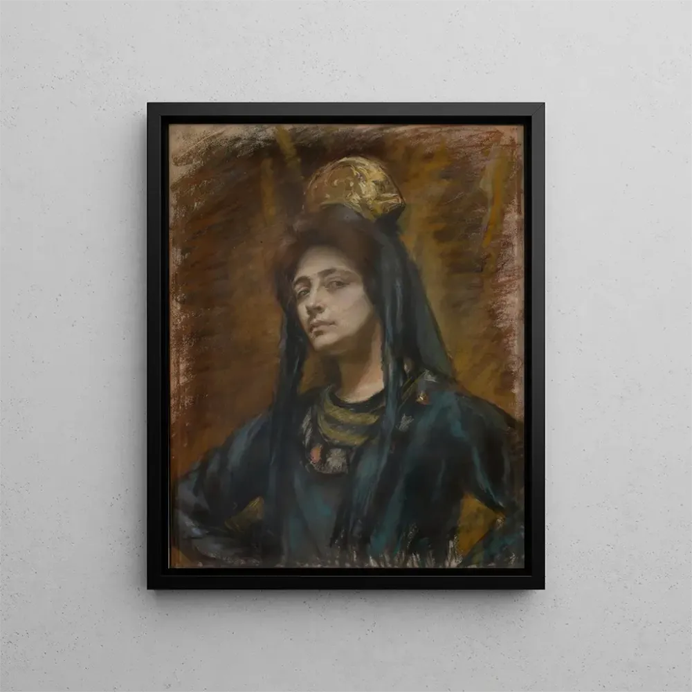 Maalaus Peigne espagnol - Alice Pike Barney | Taidetuloste