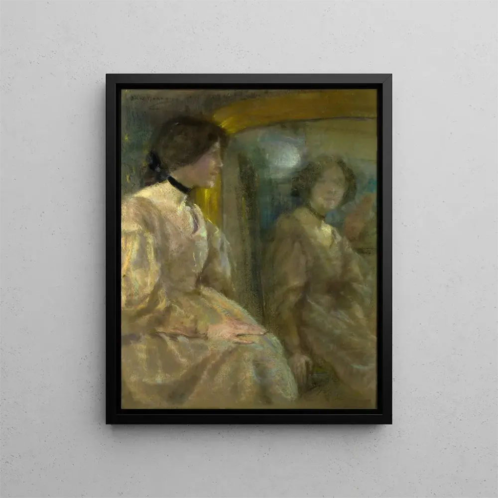 Maalaus Peiliheijastus - Alice Pike Barney | Taidetuloste
