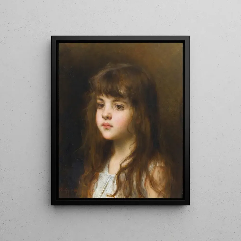 Maalaus La Petite Russe - Alexei Harlamoff | Taidetuloste