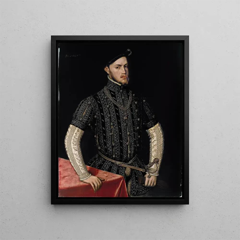 Maalaus Philippe II:n muotokuva - Antonis Mor | Taidetuloste