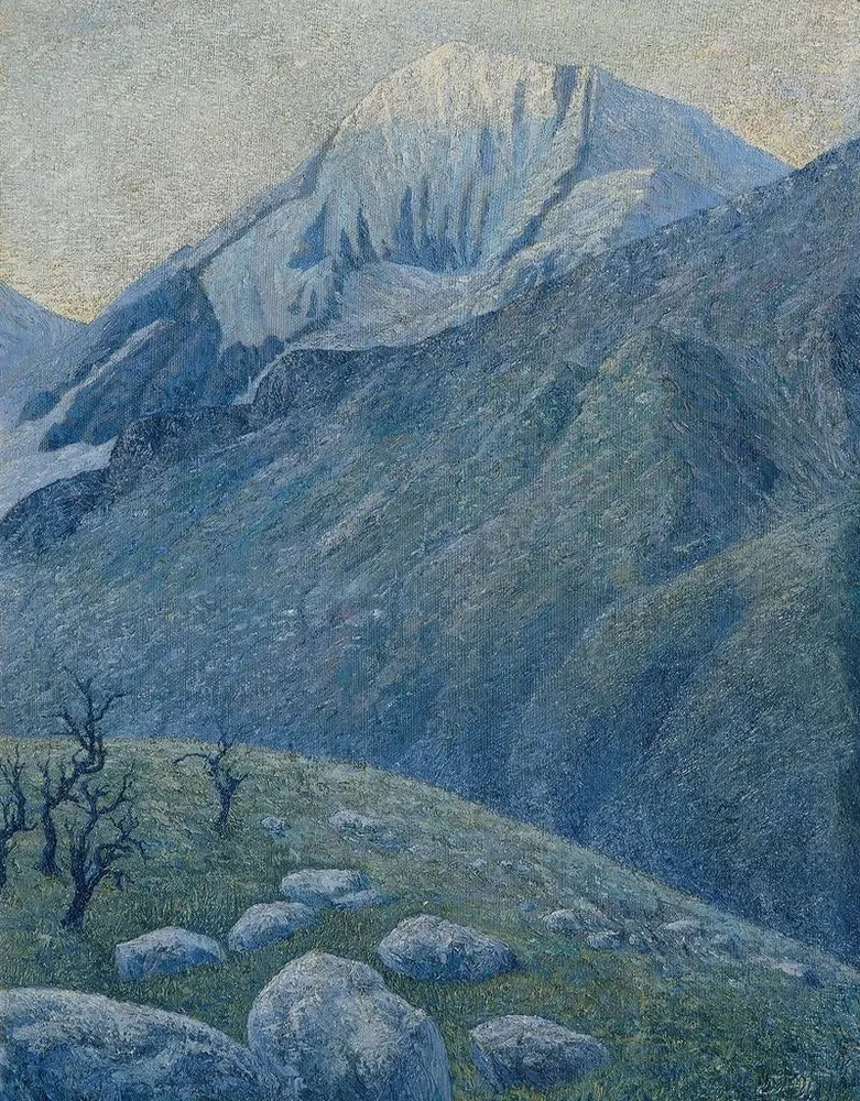 Maalaus Pic du Roi - Alois Hans Hübner | Taidetuloste