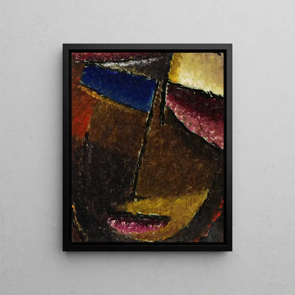 Maalaus Pieni abstrakti pää - Alexej von Jawlensky | Taidetuloste