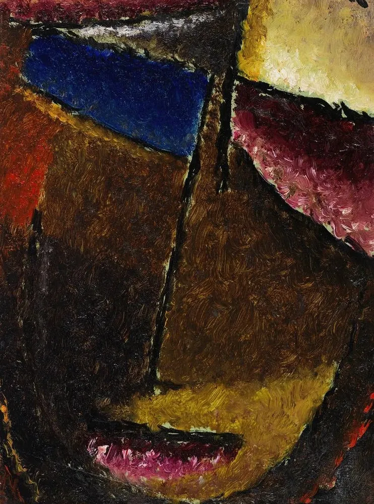 Maalaus Pieni abstrakti pää - Alexej von Jawlensky | Taidetuloste