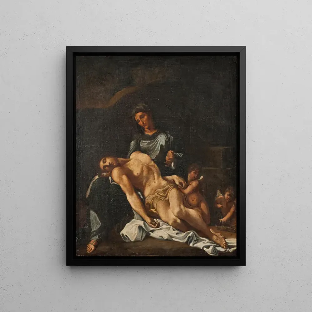 Maalaus Pietà - Annibale Carracci | Taidetuloste