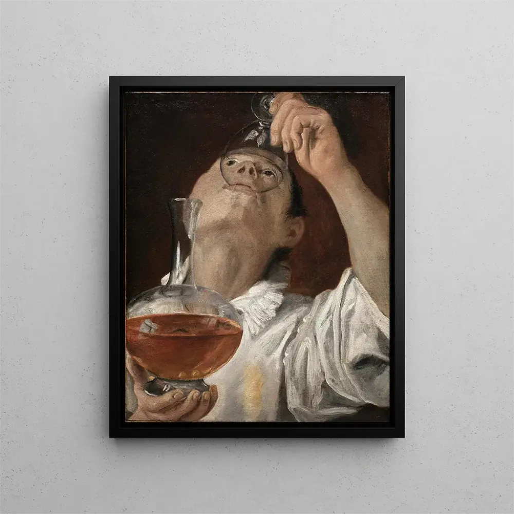 Maalaus Poika juomassa - Annibale Carracci | Taidetuloste