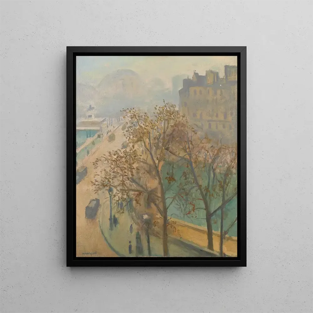 Maalaus Le Pont-Neuf Brume d'automne - Albert Marquet | Taidetuloste