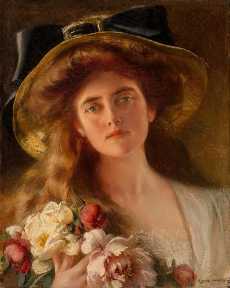 Maalaus Le Porche d'été - Albert Lynch | Taidetuloste