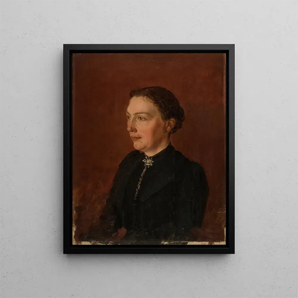 Maalaus Portrait - Amaldus Nielsen | Taidetuloste