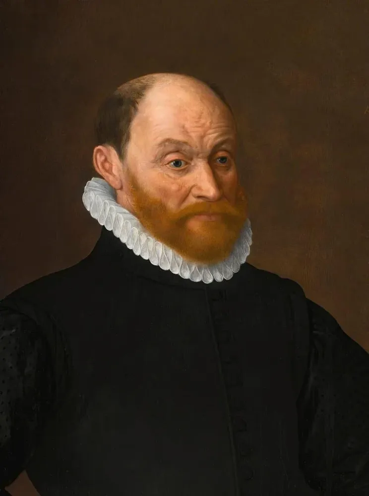 Maalaus Portrait bearded gentleman - Adriaen Thomasz Key | Taidetuloste