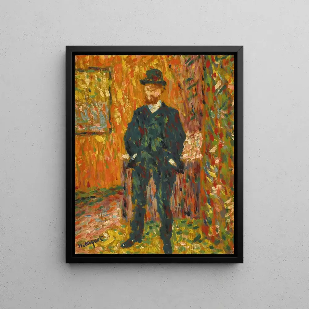 Maalaus Portrait d'André Rouveyre - Albert Marquet | Taidetuloste