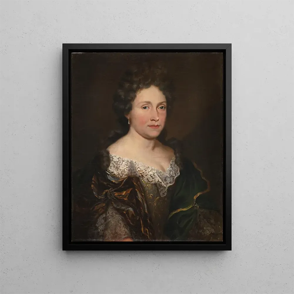 Maalaus Portrait d'AnnaMaria de Neuf - Anonyymi | Taidetuloste
