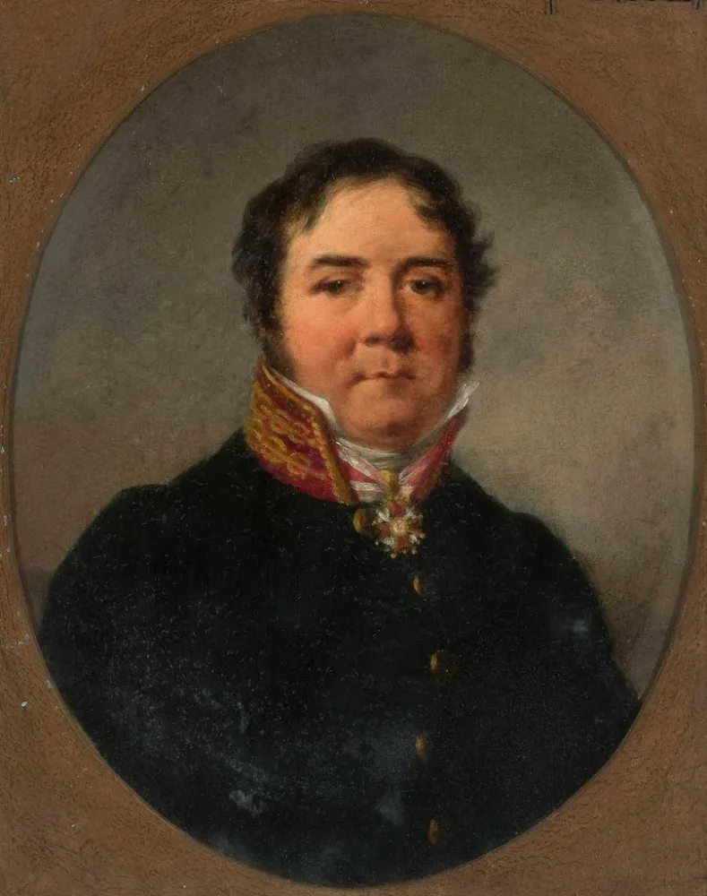 Maalaus Portrait d'Antoni Erazm Makarowicz - Aleksander Ludwik Molinari | Taidetuloste
