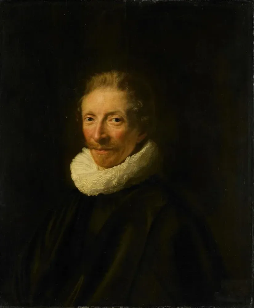 Maalaus Portrait de David de Moor - Abraham de Vries | Taidetuloste