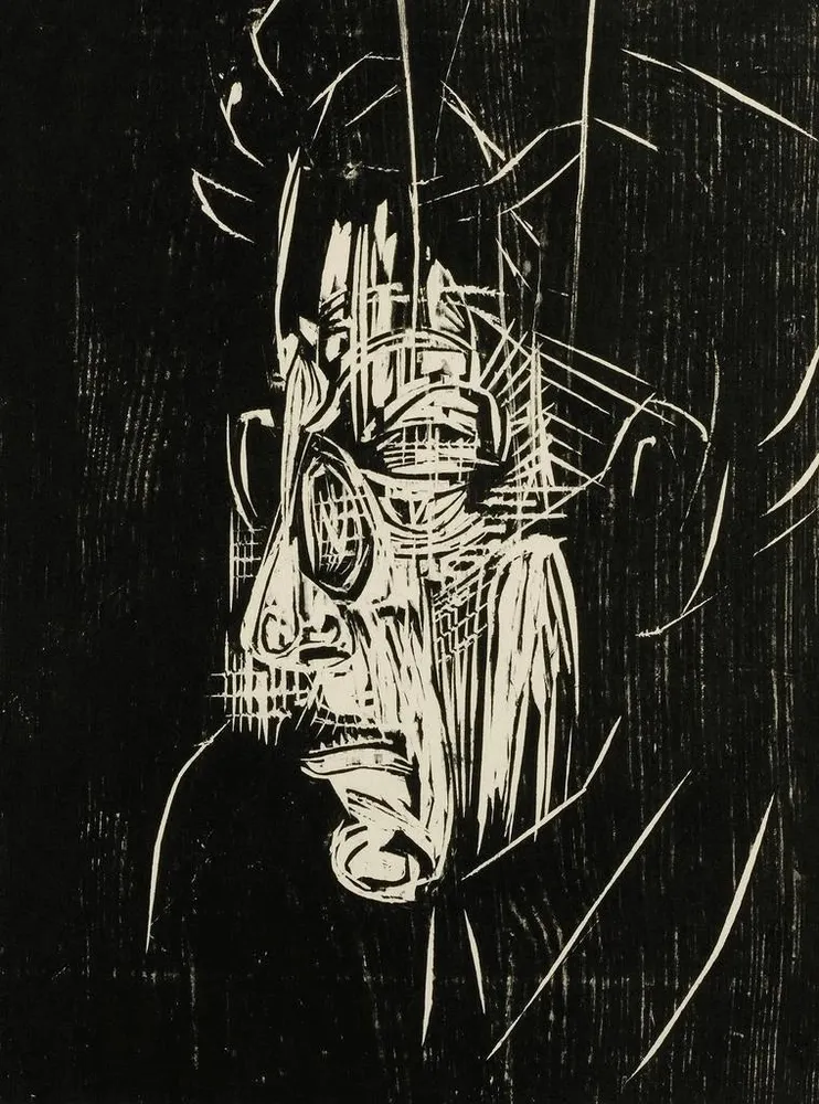 Maalaus Portrait d'Edmund Schaeffer - Albert Müller | Taidetuloste