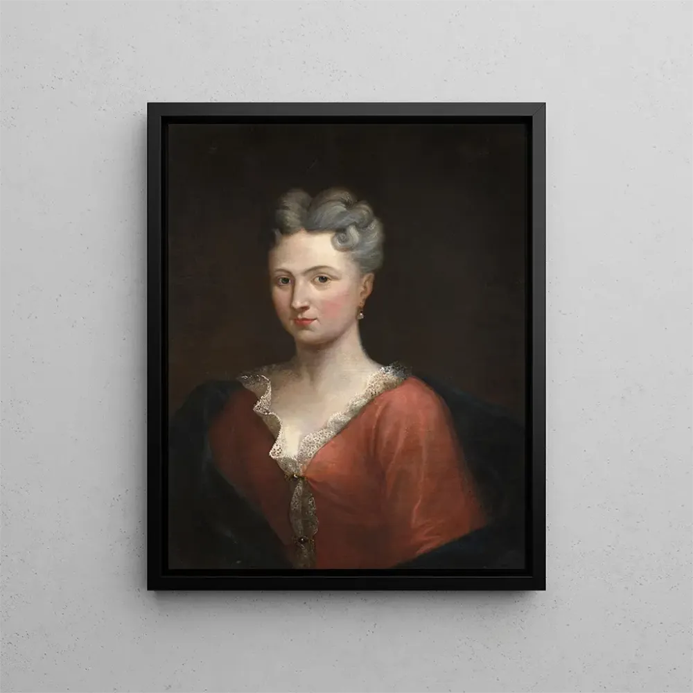 Maalaus Portrait d'Isabelle Jacoba de Mont alias Brialmont - Anonyme | Taidetuloste