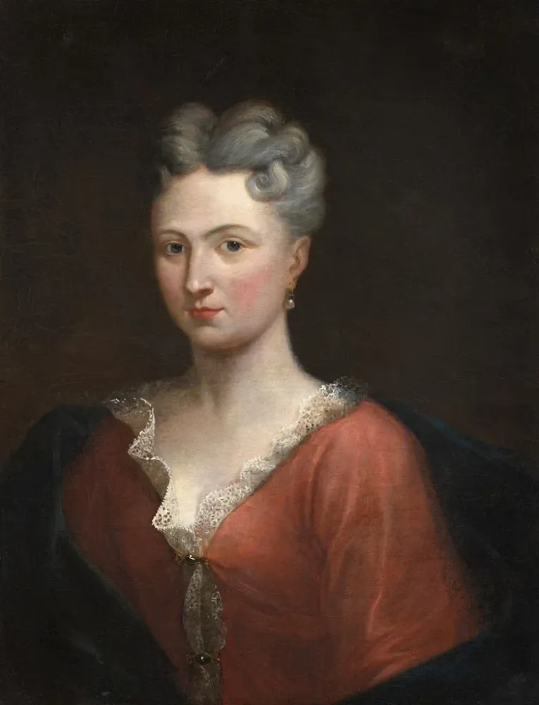 Maalaus Portrait d'Isabelle Jacoba de Mont alias Brialmont - Anonyme | Taidetuloste