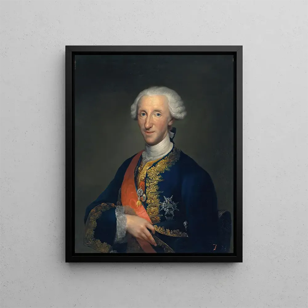 Maalaus Portrait de Don Luis de Borbón Infante d'Espagne - Anton Raphaël Mengs | Taidetuloste