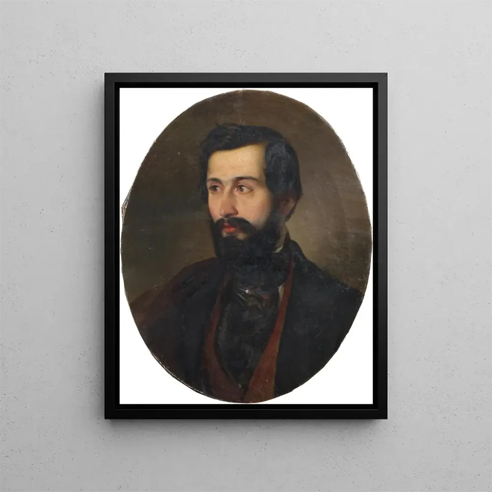 Maalaus Portrait d'un homme - Alajos Györgyi Giergl | Taidetuloste