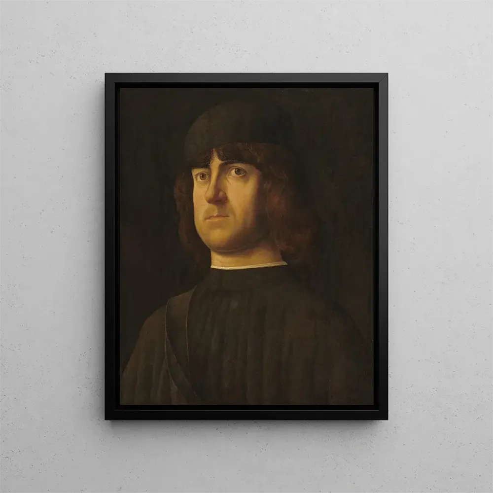Maalaus Portrait d'un homme - Alvise Vivarini | Taidetuloste