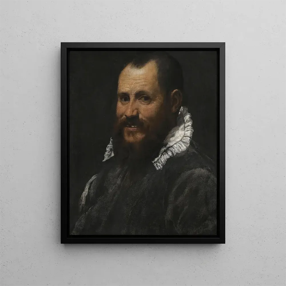 Maalaus Portrait d'un homme - Annibale Carracci | Taidetuloste