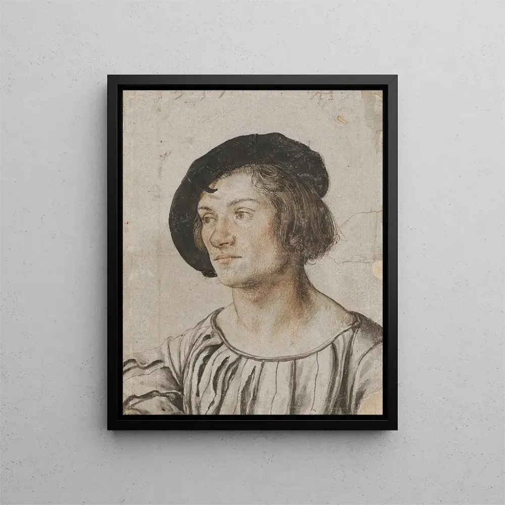 Maalaus Portrait d'un jeune homme - Ambrosius Holbein | Taidetuloste