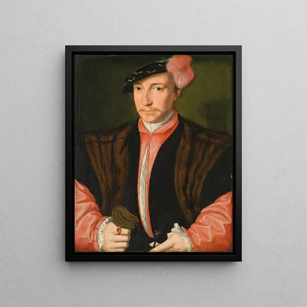 Maalaus Portrait d'un noble - École d'Anvers | Taidetuloste