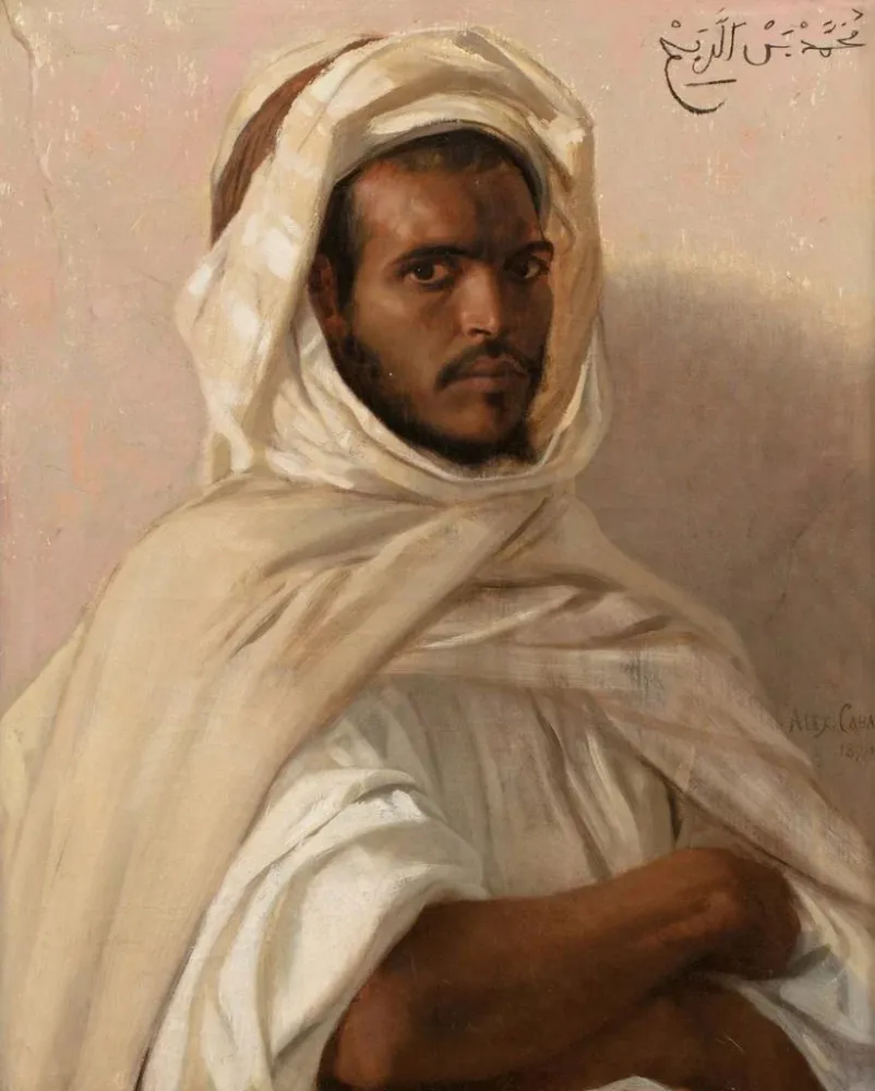 Maalaus Portrait d'un Nord-Africain - Alexandre Cabanel | Taidetuloste