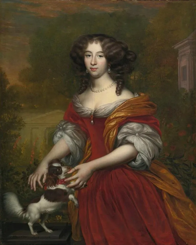 Maalaus Portrait d'une dame - Adriaen Backer | Taidetuloste