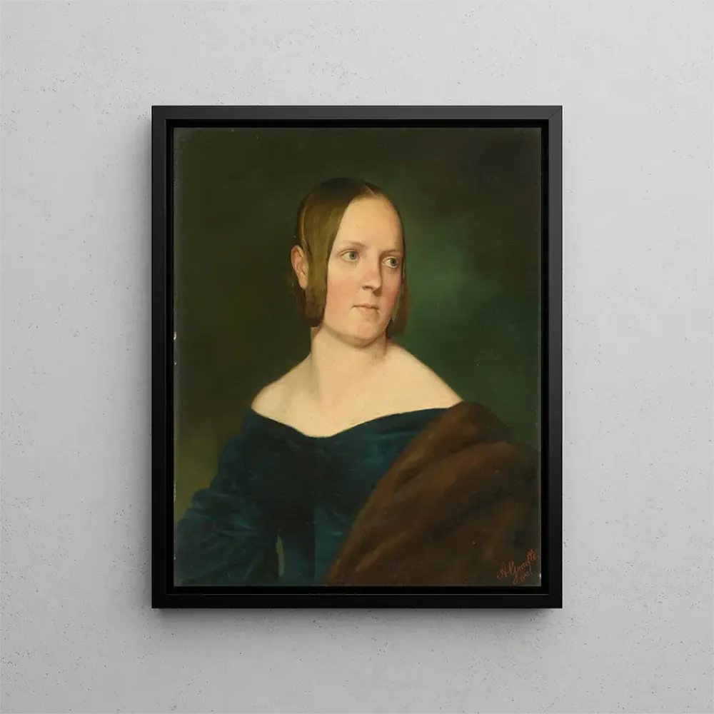 Maalaus Portrait d'une dame - Albert Gréfle | Taidetuloste
