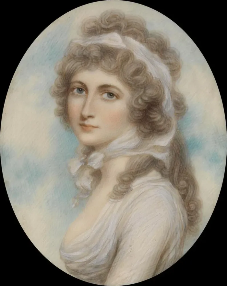 Maalaus Portrait d'une dame - Andrew Plimer | Taidetuloste