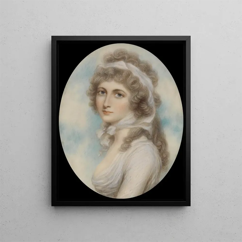 Maalaus Portrait d'une dame - Andrew Plimer | Taidetuloste
