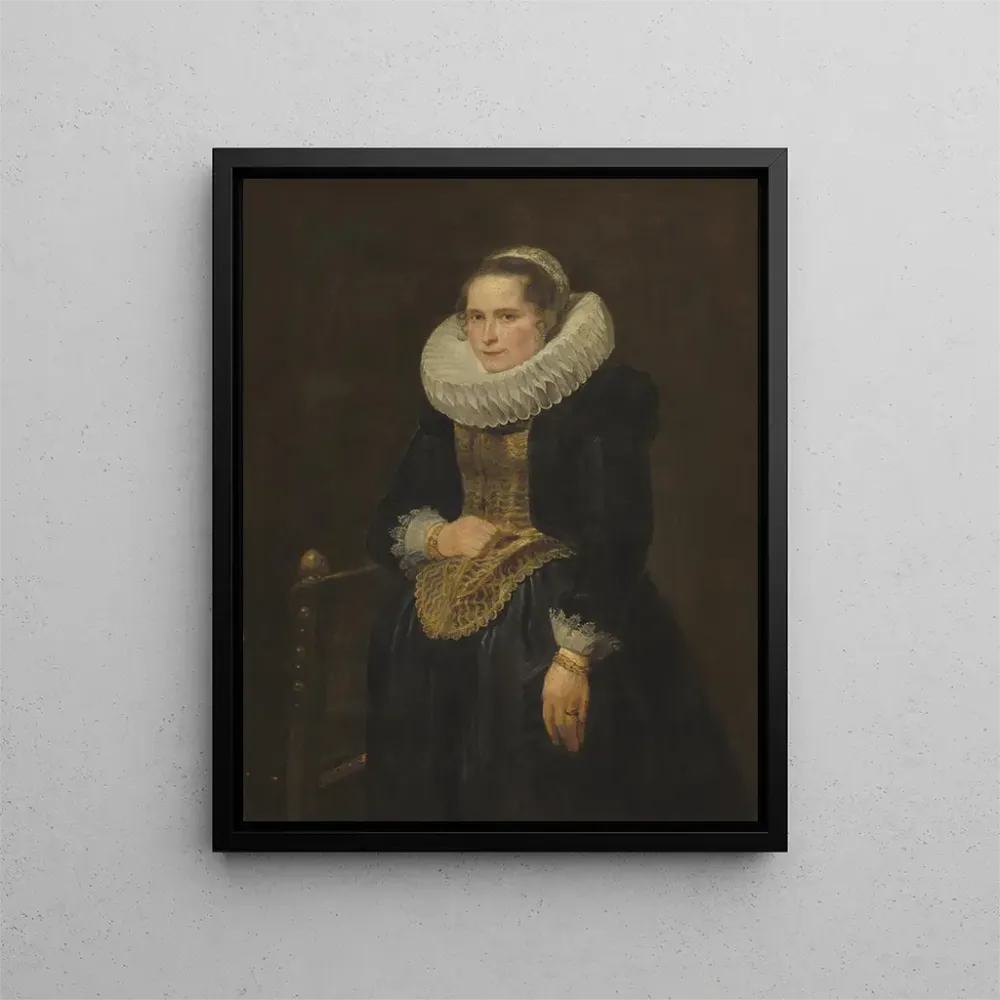 Maalaus Portrait d'une dame flamande - Antoine van Dyck | Taidetuloste