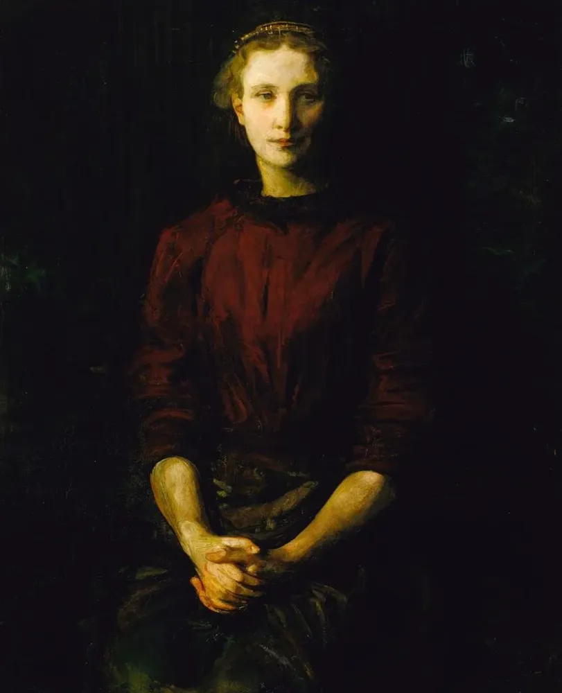 Maalaus Portrait d'une dame Mme William B. Cabot - Abbott Handerson Thayer | Taidetuloste