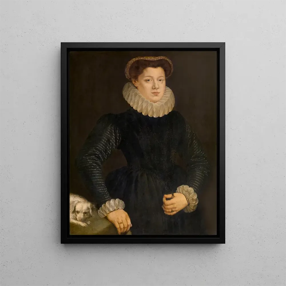 Maalaus Portrait d'une femme - Adriaen Thomasz Key | Taidetuloste
