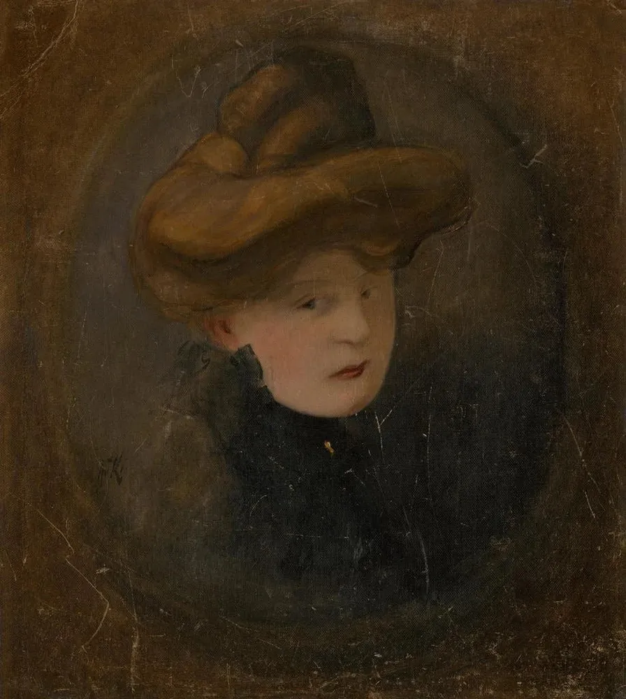 Maalaus Portrait d'une femme - Alexander Kubnyi | Taidetuloste