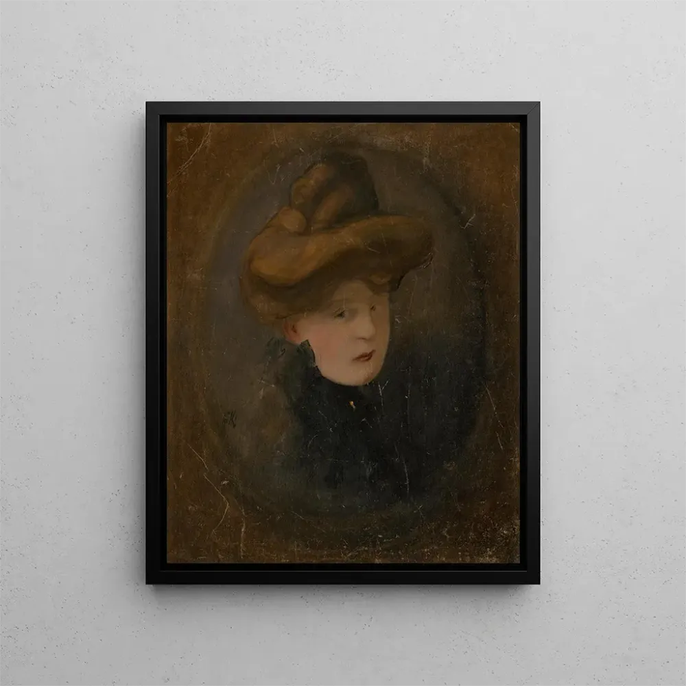 Maalaus Portrait d'une femme - Alexander Kubnyi | Taidetuloste
