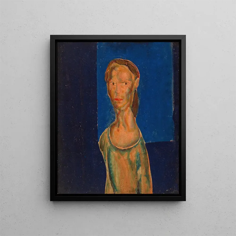 Maalaus Portrait d'une femme - Alfred Henry Maurer | Taidetuloste