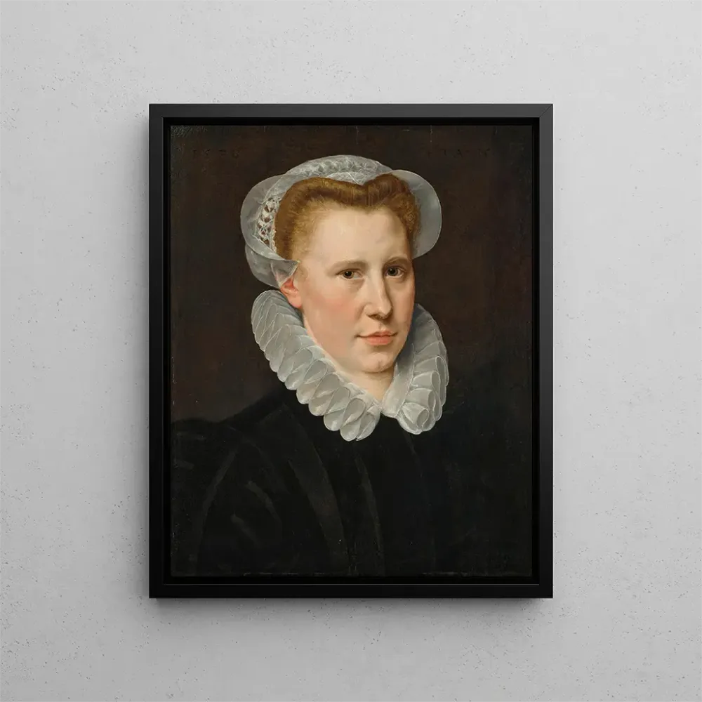 Maalaus Portrait d'une jeune femme - Adriaen Thomasz Key | Taidetuloste