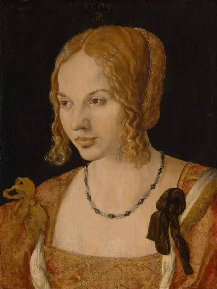 Maalaus Portrait d'une jeune femme vénitienne - Albrecht Dürer | Taidetuloste