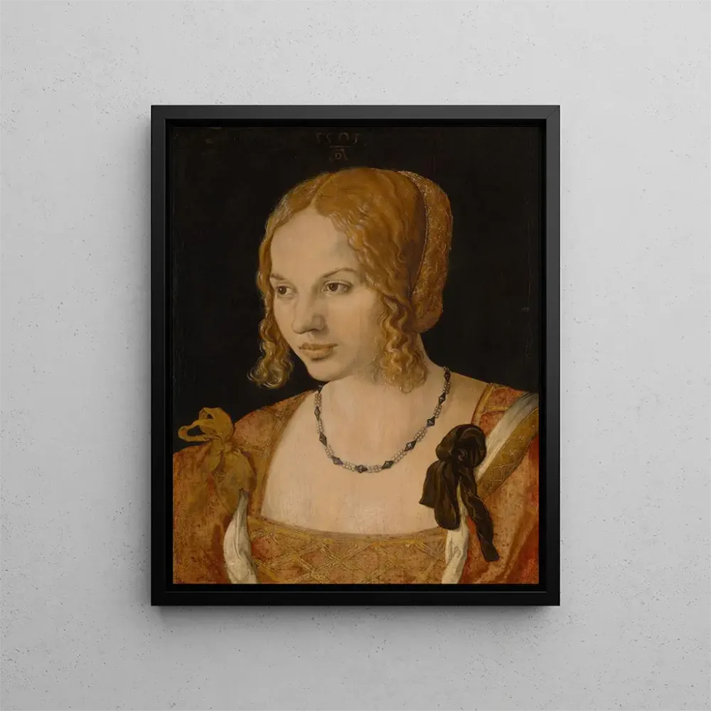Maalaus Portrait d'une jeune femme vénitienne - Albrecht Dürer | Taidetuloste