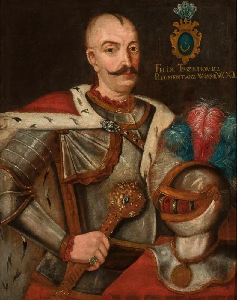 Maalaus Portrait de Félix Tyszkiewicz, Leliwa - Anonyme | Taidetuloste